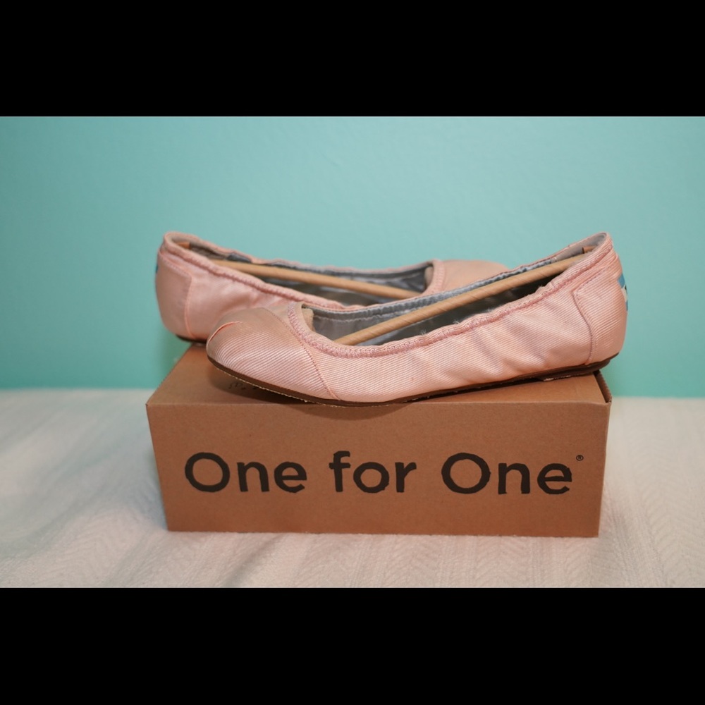 Toms Ballet Flat Petal Grosgrain